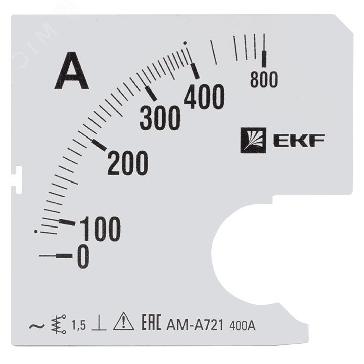 Шкала сменная для A721 400/5А-1,5 PROxima s-a721-400 EKF - превью 2