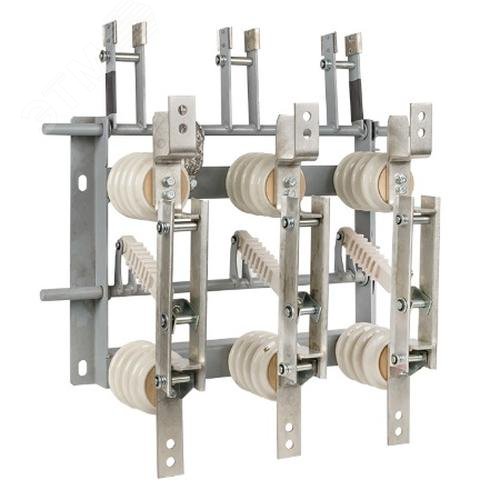 Изображение товара Разъединитель РВЗ-10/630-II УХЛ3 с приводом ПР-10 Stingray 10 кВ 630 А