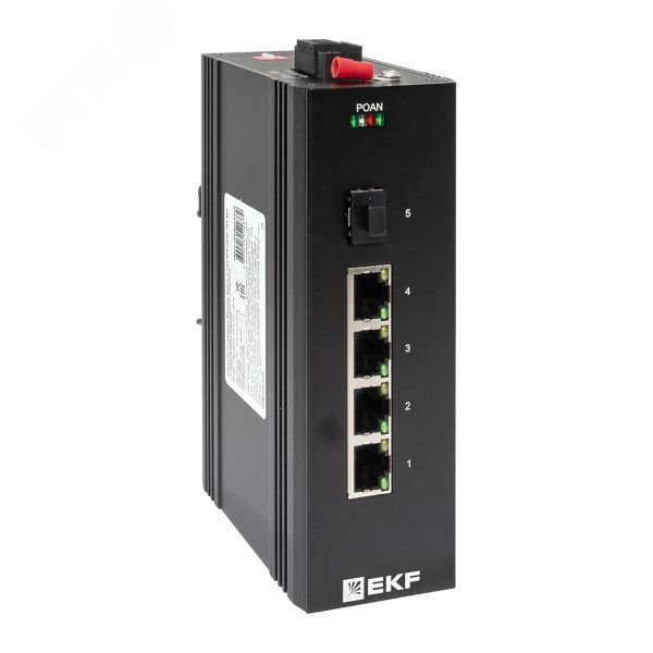 Изображение товара Промышленный неуправляемый коммутатор TSX-U-1GX/SFP-4GTP Изображение товара Промышленный неуправляемый коммутатор TSX-U-1GX/SFP-4GTP