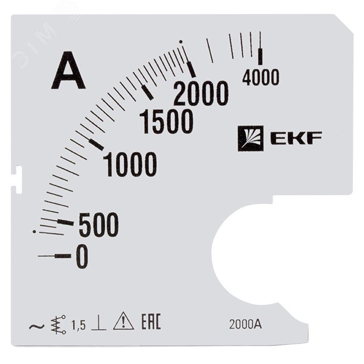 Шкала сменная для A961 2000/5А-1.5 PROxima s-a961-2000 EKF - превью 2