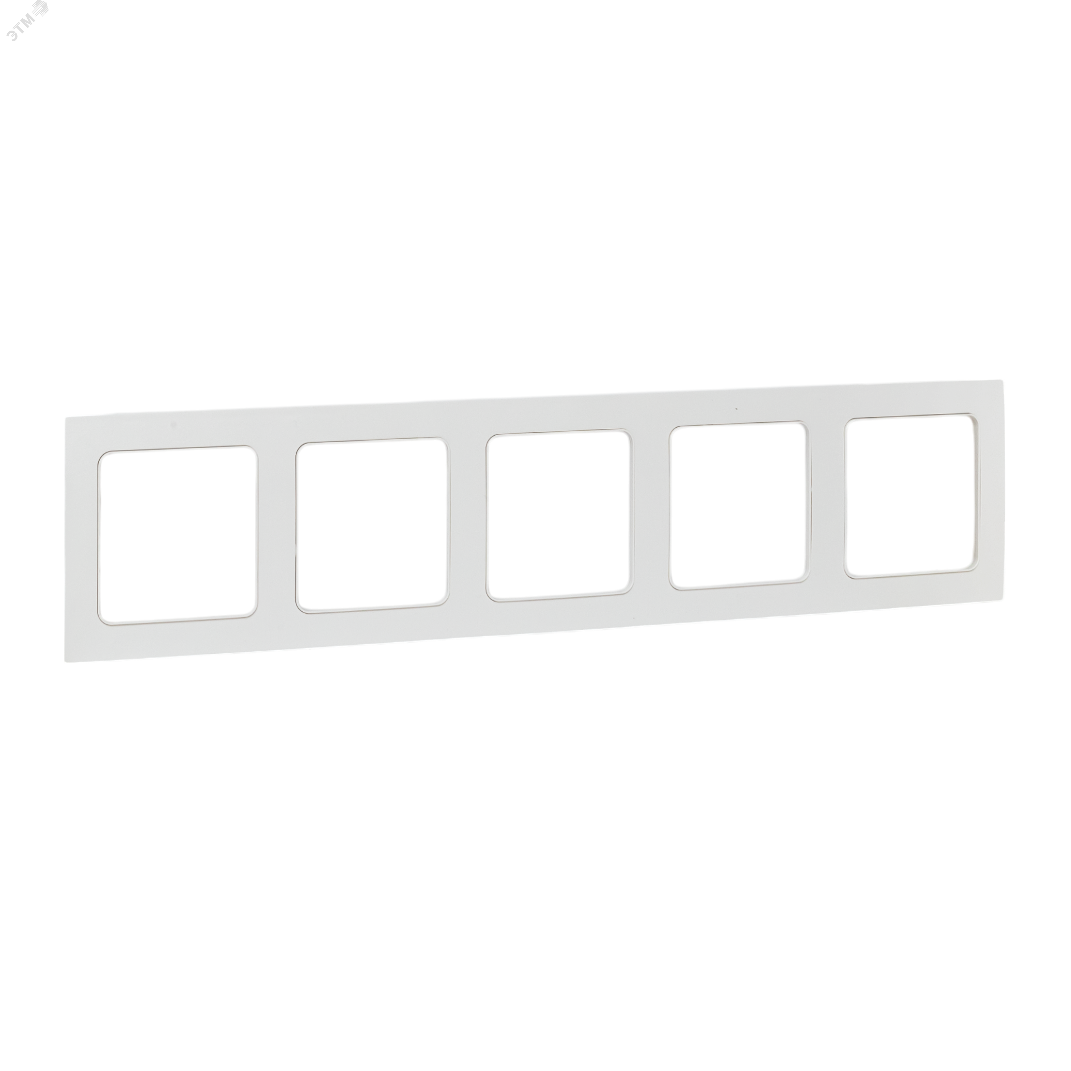 Изображение товара Стокгольм Рамка 5-местная белая EKF (шт)