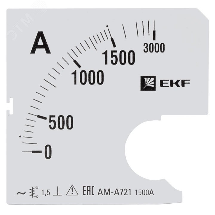 Шкала сменная для A721 1500/5А-1,5 PROxima s-a721-1500 EKF - превью 2