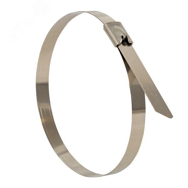 Изображение товара Хомут из нержавеющей стали AISI 304 4.6x150 мм FlexLock PROxima 100 шт