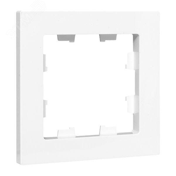 Изображение товара Эпика Рамка 1-местная белый пластик EKF (шт)
