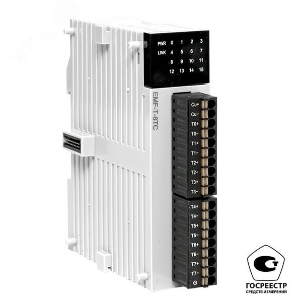 Изображение товара Модуль ввода термопар EMF 8 PRO-Logic с поверкой EKF