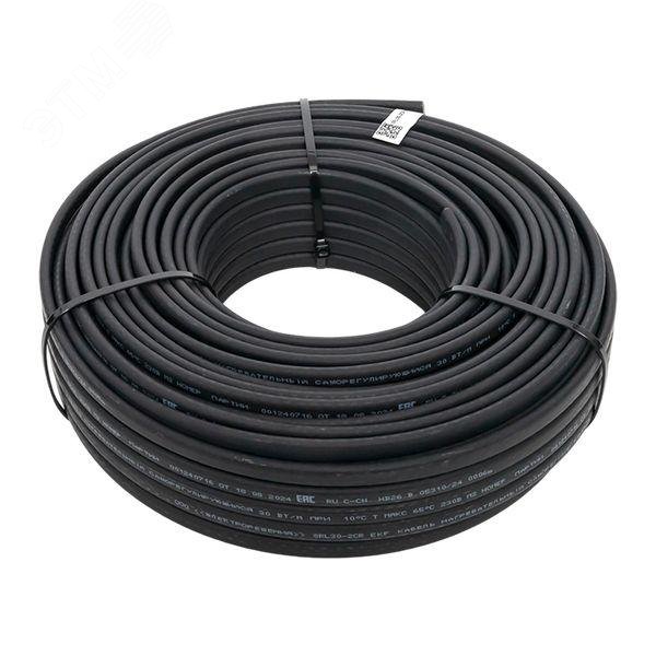 Изображение товара Кабель нагревательный саморегулирующийся SRL30-2CR, 50 м (м)