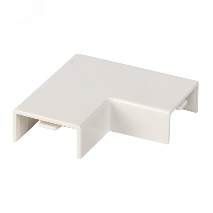 Изображение товара Поворот 90 градусов (20х10) (4 шт) Plast PROxima белый (упак)