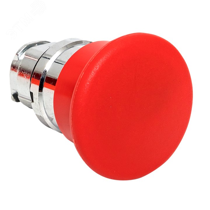 Механизм кнопки исполнительный XB4 'Грибок' красный возвратный без фиксации без подсветки PROxima XB4BC-R EKF - превью 2