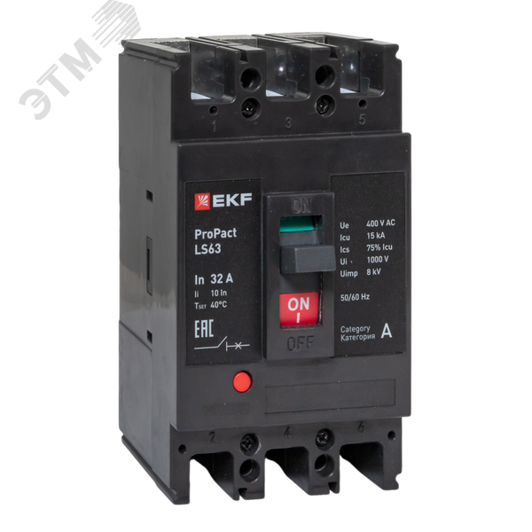 Изображение товара LS63 15кА 3P 32А ProPact EKF (шт)