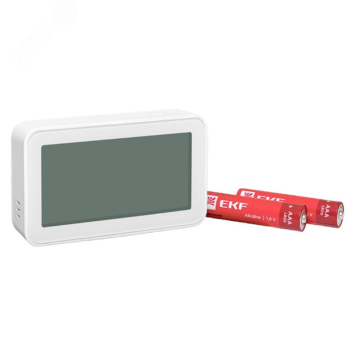Умный датчик температуры и влажности с экраном Zigbee Connect is-th-zb EKF - превью 2
