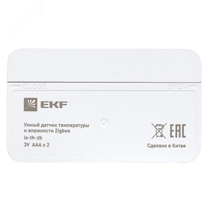 Умный датчик температуры и влажности с экраном Zigbee Connect is-th-zb EKF - превью 5