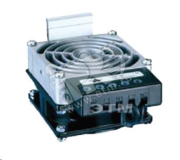 Обогреватель с вентилятором Quadro 300Вт IP20 крепление на DIN-рейку PROxima mk-heatfan-300-20 EKF