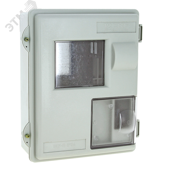 Щит учетный ЩУ-П IP54 пластиковый артикул pb-y-54 EKF - купить в Москве ...