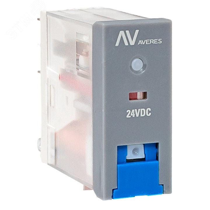 Изображение товара Реле промежуточное Averes 24В DC 8А серии RPA для автоматизации и управления