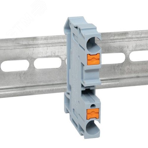 Клемма проходная Push-in 6 мм2 серая EKF - фото 2