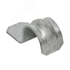 Скоба металлическая однолапковая для монтажного пистолета d16-17мм. - фото 2