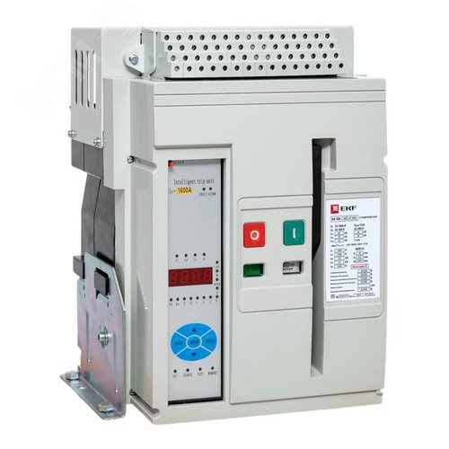 Изображение товара Выключатель автоматический ВА-450 1600/200А 3P 55кА стационарный (шт)