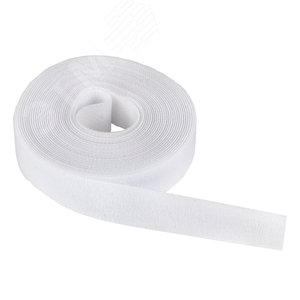 Хомут-липучка 20 мм (5м ролл) белый PROxima - фото 2