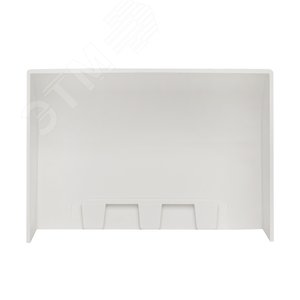 Заглушка (100х40) (2 шт) Plast Белый - фото 3