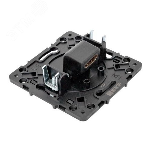 Стокгольм Механизм розетки HDMI черный EKF - фото 8