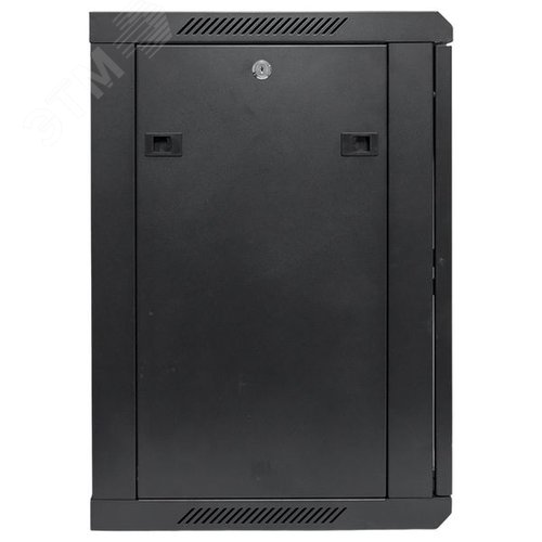 Шкаф настенный 19' TERACOM PRO 12U 600х450 мм дверь стеклянная с замком-ручкой чёрный - фото 7