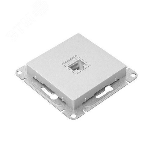 Эпика Механизм розетки RJ45 - 2шт (cat5) алюминий EKF - фото 6