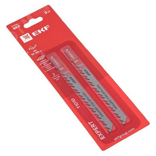 Пилки для электролобзика T101D (чистовой рез по дереву)(SK5)(2 шт)  Expert - фото 5