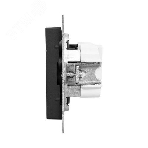 Эпика Механизм розетки 16А без заземления без шторок черный EKF - фото 5