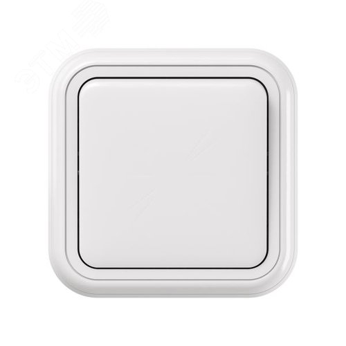 Выключатель, одноклавишный, проходной СП, автоматические клеммы белый, Бронто EKF - фото 2