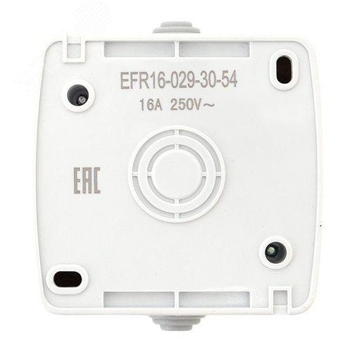 Розетка 1-местная Мурманск 16А с заземлением с крышкой IP54 серый с защитными шторками - фото 6