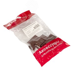 Угол внутренний (25х25) (4 шт) Plast под темное дерево - фото 2