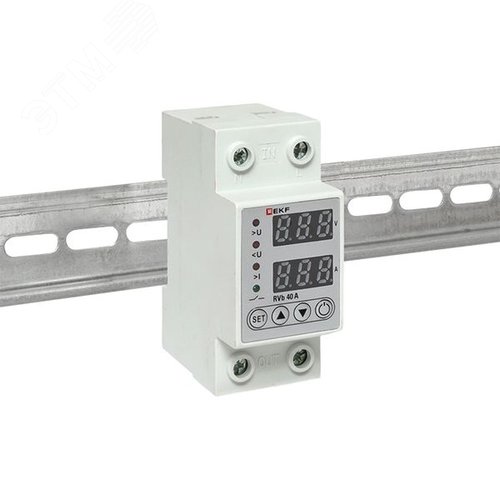 Реле напряжения и тока с дисплеем RVb 40A - фото 2