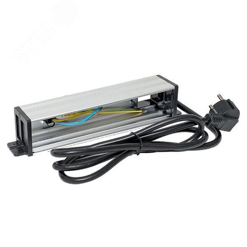 Встраиваемый настольный розеточный блок для крепления под столом, 10 модулей, C-Line - фото 6