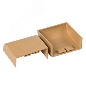 Заглушка (40х16) (4 шт) Plast под светлое дерево - фото 3