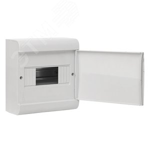 Щит распределительный ЩРН-П-8 (пром. упаковка) белая дверца IP41 Basic - фото 3