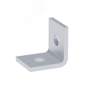 STRUT-пластина угловая 90 градусов 2 отверстия - фото 1