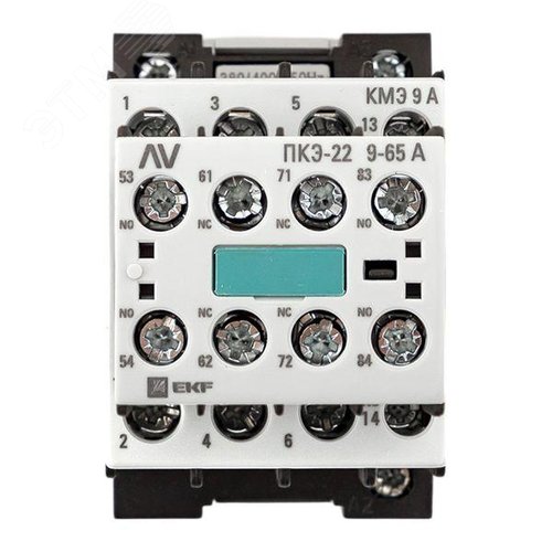 Комплект КМЭ 9А 1NO 400В АС с дополнительными контактами 2НО+2НЗ EKF AVERES - фото 3
