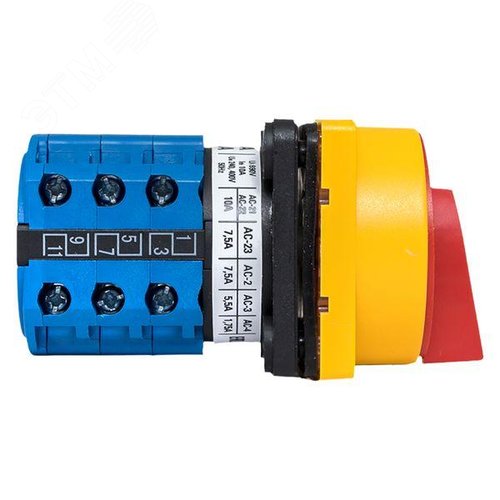 Переключатель кулачковый ПК-1-23 10А 3P 1-0-2 с блокировкой IP65 PROxima - фото 3