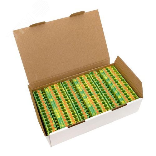 Клемма заземления Push-in 6 мм2 3 вывода EKF - фото 10