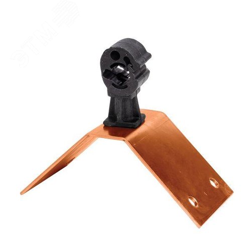 Держатель кровельный на конек с пластиковым фиксатором, Cu PROxima - фото 3