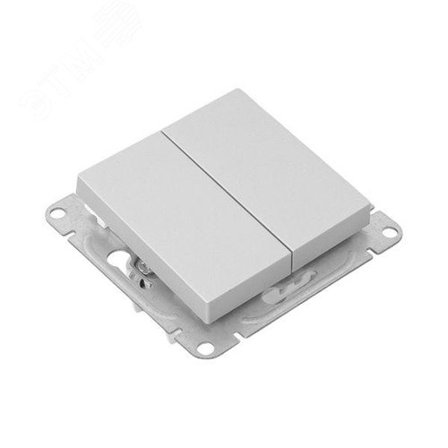 Эпика Механизм выключателя 2кл. алюминий EKF - фото 8