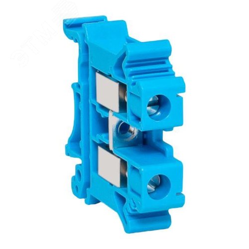 Клемма проходная винтовая UT 10 мм2 синяя EKF - фото 2