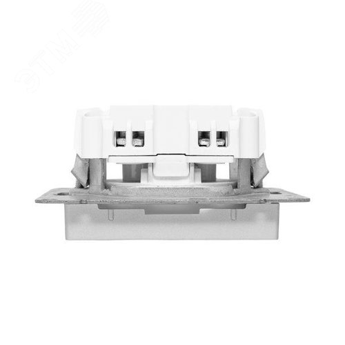 Эпика Механизм розетки 16А без заземления без шторок алюминий EKF - фото 6