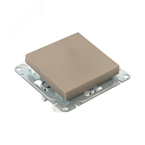 Механизм выключателя. одноклавишный. проходной. шампань Эпика EKF - фото 8