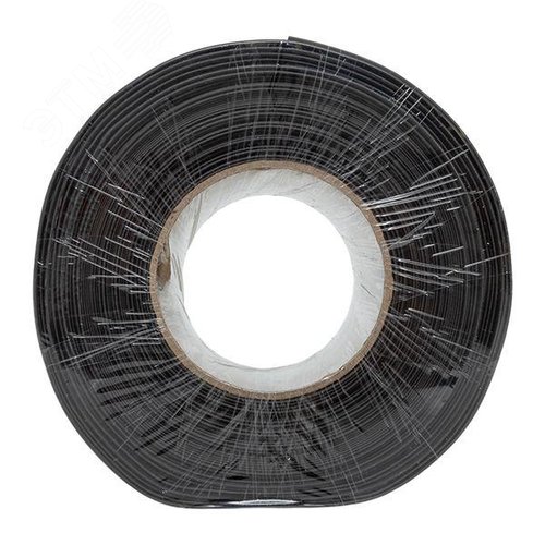 Термоусаживаемая трубка ТУТ нг 80/40 черная рулон PROxima - фото 4