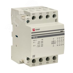 Контактор модульный КМ 63А 4NC (3 мод.) PROxima артикул km-3-63-04 EKF ...