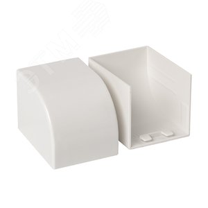 Заглушка (40х40) (4 шт) Plast Белый - фото 3