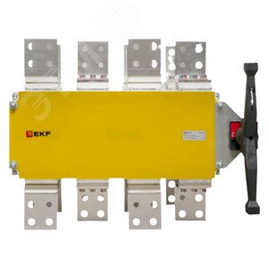 Рубильник-переключатель 2500A 4P c рукояткой управления для прямой установки PowerSwitch - фото 2