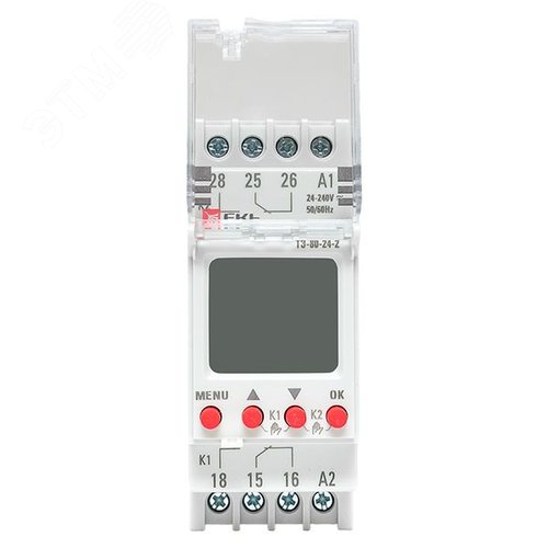 Таймер электронный двухканальный ТЭ-80 24-230В - фото 5