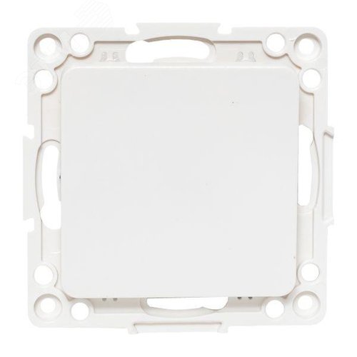 Стокгольм Механизм Выключателя 1-кл. проходного 10А в/к белый - фото 2